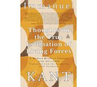 Thoughts on the True Estimation of Living Forces