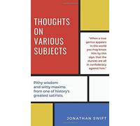 Thoughts on Various Subjects