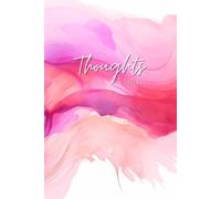 Thoughts & Threads: A painted watercolor design notebook/ journal that is perfect for parents, teens, and teachers.