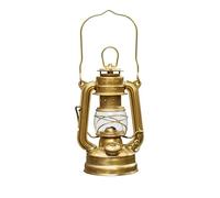 Thous Winds Brass Paraffin Lamp, Antique Kerosene Lantern, Weather Resistance Oil Lantern for Outdoor Garden Camping Patio, 150ml Tank, 10h Burning Time