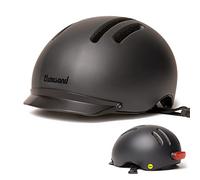 Thousand Chapter MIPS Adult Bicycle Helmet - LED Rear Light, Certified for Bike Safety, Lightweight and Low Profile - Unisex - PopLock System