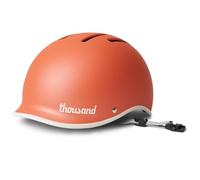 Thousand Heritage Collection Adult Bike Helmet - Original Low Profile Retro Commuter Cycling Helmet with PopLock for Securing to Bike - Heritage 2.0 Apricoat Crush - L