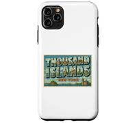 Thousand Islands New York Vintage Travel Poster Art Graphic Case for iPhone 11 Pro Max