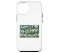 Thousand Islands New York Vintage Travel Poster Art Graphic Case for iPhone 12/12 Pro