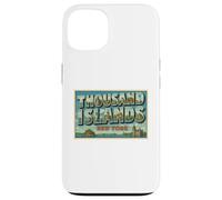 Thousand Islands New York Vintage Travel Poster Art Graphic Case for iPhone 13