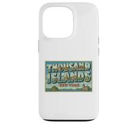 Thousand Islands New York Vintage Travel Poster Art Graphic Case for iPhone 13 Pro