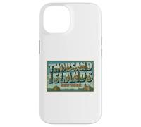 Thousand Islands New York Vintage Travel Poster Art Graphic Case for iPhone 14