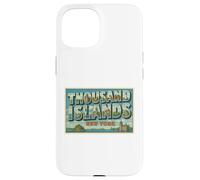 Thousand Islands New York Vintage Travel Poster Art Graphic Case for iPhone 15