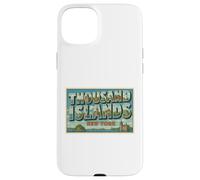Thousand Islands New York Vintage Travel Poster Art Graphic Case for iPhone 15 Plus