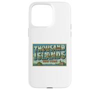Thousand Islands New York Vintage Travel Poster Art Graphic Case for iPhone 15 Pro Max