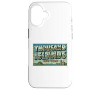 Thousand Islands New York Vintage Travel Poster Art Graphic Case for iPhone 16