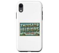 Thousand Islands New York Vintage Travel Poster Art Graphic Case for iPhone XR