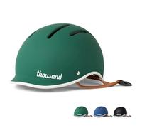 Thousand Kids Helmet - Personalised Junior Cycle Helmet with Reflective Stickers - Magnetic No-Pinch Buckle - CPSC ASTM & CE Certified for Bicycle Helmet, Scootering & Skateboarding