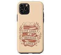 Thousand Lives Bookworm Fantasy Reading Adventure Quote Case for iPhone 11 Pro