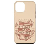 Thousand Lives Bookworm Fantasy Reading Adventure Quote Case for iPhone 12 mini