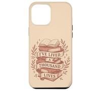 Thousand Lives Bookworm Fantasy Reading Adventure Quote Case for iPhone 12 Pro Max