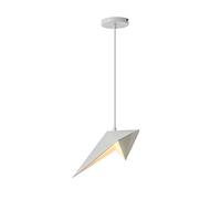Thousand Paper Cranes Chandelier,G9 Ceiling Lamp,Classic Elegant Ceiling Light Fixture for Bedroom Dining Room-White 10.8x9x7.5in