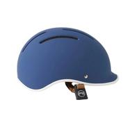 Thousand Kids Helmet - Personalised Junior Cycle Helmet with Reflective Stickers - Magnetic No-Pinch Buckle - CPSC ASTM & CE Certified for Bicycle Helmet & Skateboarding - Blazing Blue, Nylon Straps