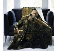 Thow s Tom Loki Hiddleston Flannel Air Conditioning Bedding Fleece For Sofa Couch Living Room Bedroomch 125CM X 100CM