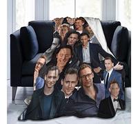 Thow s Tom Loki Hiddleston Flannel Air Conditioning Bedding Fleece For Sofa Couch Living Room Bedroom 125CM X 100CM