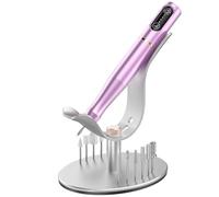 Thowapou Nail Drill Holder, 2 in 1 Nail Drill Bit Holder,12 Holes Metal Nail Drill Organizer Professional Nail Desk Organizer Compatible with MelodySusie series and Most Electric Nail Drill Pens