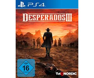 THQ Desperados III, PS4 video game PlayStation 4 Basic Desperados III, PS4, PlayStation 4, Strategy, T (Teen)