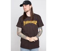 Thrasher - Burn It Down Dark Chocolate - T-Shirt - brown - M - 100% Cotton M