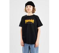 Thrasher Flame Kids Kids T-Shirt black M