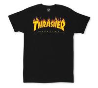Thrasher Flame Logo T-Shirt Black - 110102/BK