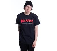 Thrasher - Godzilla Tee Black - T-Shirt - black - S - 100% Cotton,Jersey S