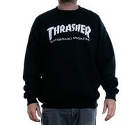 Thrasher Magazine Black Skate Mag Logo Crewneck Sweatshirt
