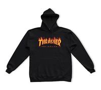 Thrasher Men's Hoodie, Nero (Nero/Fiamme), M