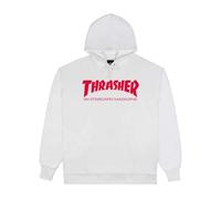 Thrasher pullover hoodie Cover Logo White