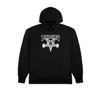 Thrasher Sk8 Goat Pullover Hoody, Black, XX-L