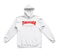 Thrasher Skate Mag Hooded Sweatshirt White & Red