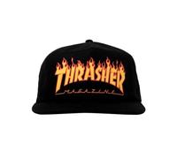 Thrasher Skateboard Magazine Snapback, Black, One size