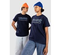 Thrasher Slash T-Shirt navy M