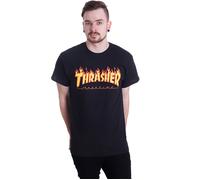 Thrasher Flame T-shirt black S