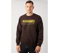 Thrasher - Thrasher x Antihero - Pigeon Mag Dark Chocolate - Sweater - brown - M - 50% Cotton, 50% Polyester M