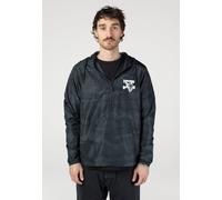 Thrasher - Thrasher x Spitfire - Thrash & Burn Anorak Black/Camo - Jacket - black - L - 100% Polyester L