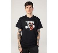Thrasher - Thrasher x Spitfire - Thrash & Burn Black - T-Shirt - black - L - 100% Cotton L