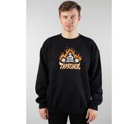 Thrasher - Who Cares By Neckface - Sweater - black - L - 50% Cotton, 50% Polyester L