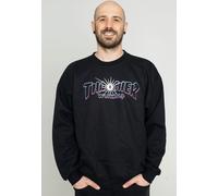 Thrasher x Alien Workshop - Aws Nova Black - Sweater - black - M - 90% Cotton, 10% Polyester,Sweat M