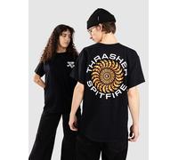 Thrasher x Spitfire - Classic Swirl Black - T-Shirt - black - L - 100% Cotton L