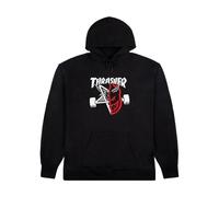 Thrasher x Spitfire Hooded Sweatshirt Thrash & Burn Black