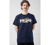 Thrasher x Toy Machine - Vortex Navy - T-Shirt - blue - S - 100% Cotton,Jersey S