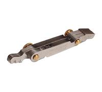 Thread 55° 60° 52 Blades Metric Imperial Stainless Steel Screw Pitch Measuring Tool for Machinists Engineers Mechanics Durable Chrome Plated Construction