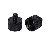 Thread Adapter 5/8" Female to 1/4" 3/8" Male for Mic Stand Tripod Microphone Holder Camera Screw Adapter Thread Tripod Screw Adapter 5/8 Female to 1/4 3/8 Male for Microphone