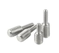 thread adapter, M4 M5 M6 M8 M10 M12 M16 M20 Conversion Screw 304 Metric Thread(M6X6 M8X10)