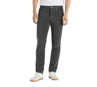 Thread Bloom Mens Corduroy Trousers Regular Fit Casual Classic Stretch Cotton Business Office Straight Leg Flat Front Cord Trousers Size 32-44 (34W / 30L, Dark Grey)